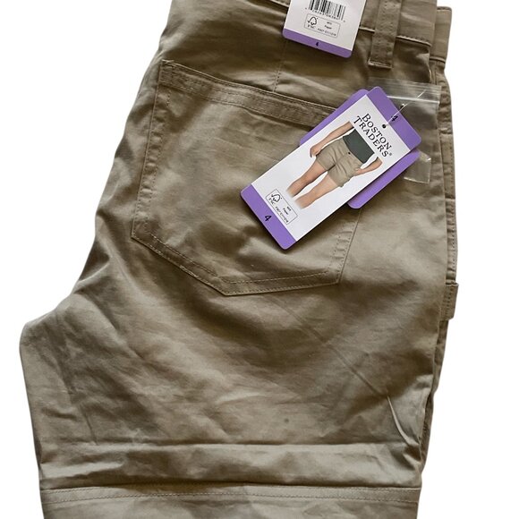Women's Cargo short, Boston Traders, 4, Tan, NWT - Picture 2 of 6